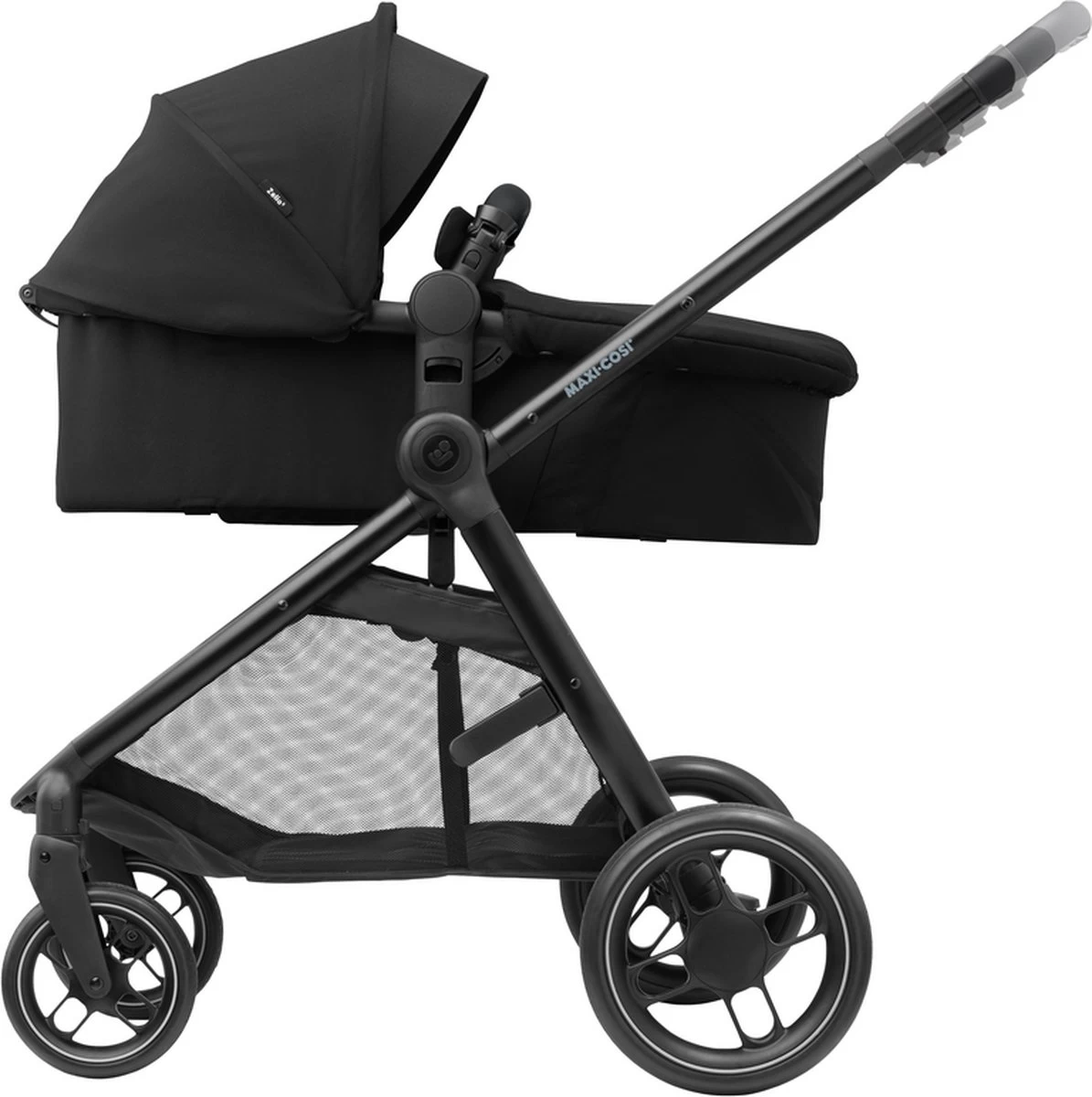Maxi-Cosi Zelia³ Kinderwagen - Essential Black (zwart Frame + Zwart Leer) 9 Maxi-Cosi Zelia³ Kinderwagen - Essential Black (zwart Frame + Zwart Leer) - Afbeelding 9