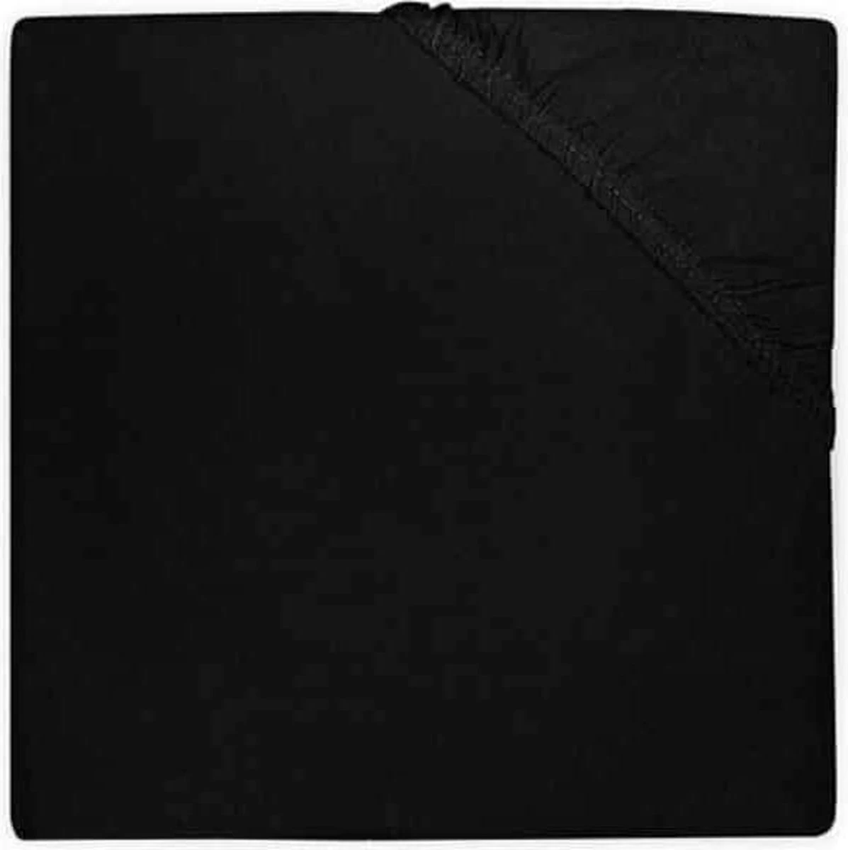 Jollein Baby Hoeslaken Ledikant Jersey 60x120cm - Zwart 6 Jollein Baby Hoeslaken Ledikant Jersey 60x120cm - Zwart - Afbeelding 6