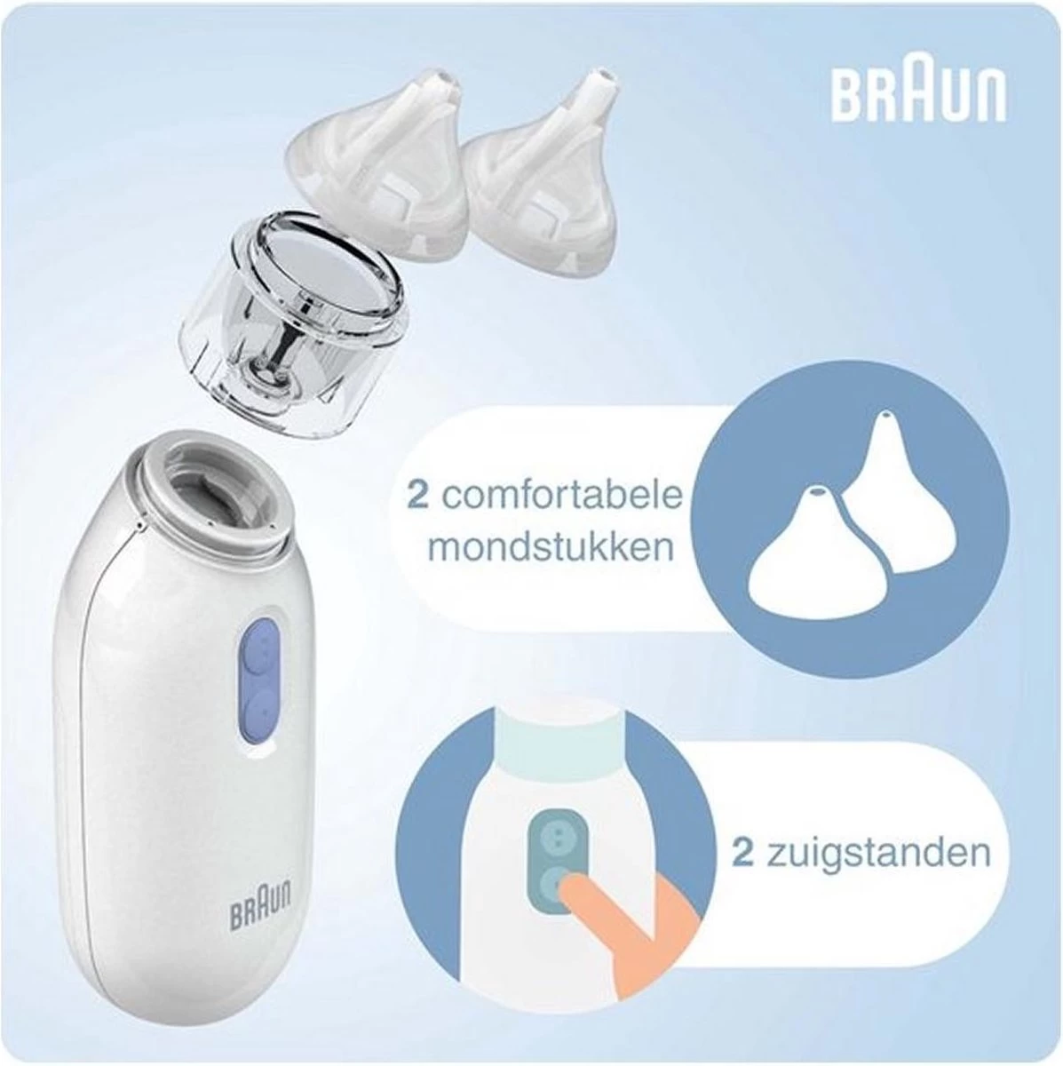 Braun Neusreiniger Voor Baby's 2 Braun Neusreiniger Voor Baby's - Afbeelding 2