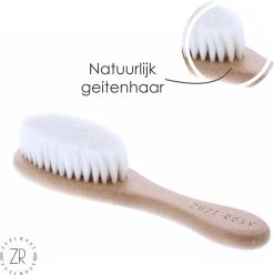ZUZI ROSY® - Baby Borstel - Baby Verzorgingsset - 3 Stuks - Hout - Haarborstel En Kam - Kraamcadeau - Babyshower Gift - Incl. Opbergzakje -Babyproducten Uitverkoop 1197x1200 24