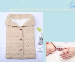 Baby Slaapzak | Baby Voetenzak | Baby Wandelwagen Slaapzak | Deken Met Knopen - Roze -Babyproducten Uitverkoop 1200x1003 3