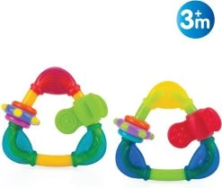 Nuby - Bijtspeelgoed - Bijtdriehoek - 3m+ -Babyproducten Uitverkoop 1200x1013