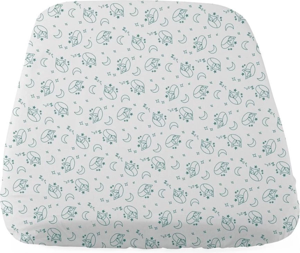 Chicco - Set Van 2 Hoeslakens Blauw Vossenpatroon - Voor Next2Me Wieg 6 Chicco - Set Van 2 Hoeslakens Blauw Vossenpatroon - Voor Next2Me Wieg - Afbeelding 6