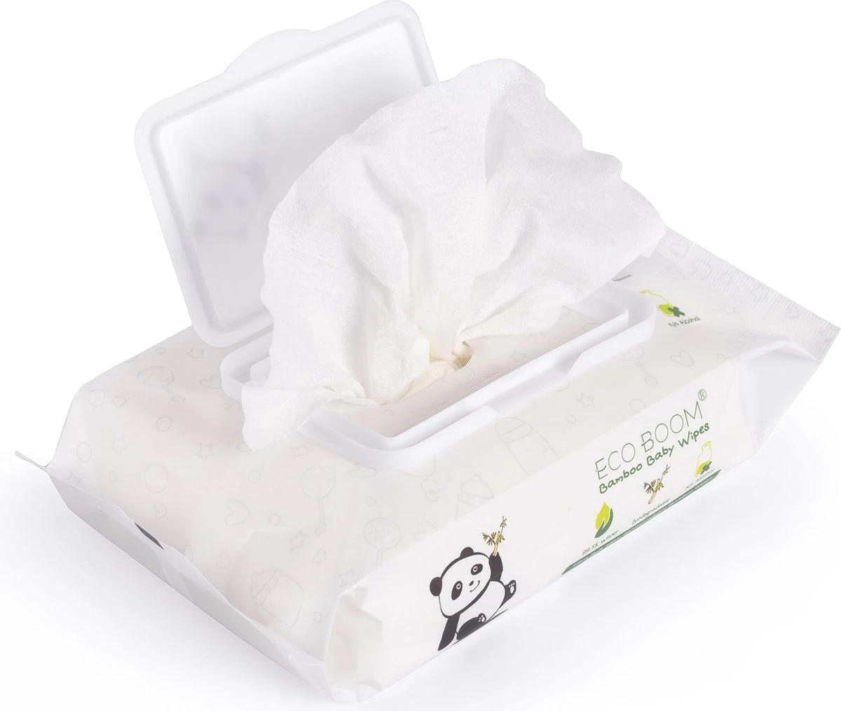 ECOBOOM Bamboo Eco Billendoekjes 9 Pakken (540stks) - 99,5 % Water - Bambo Luierdoekjes - Eco Huiddoekjes - 100 % Afbreekbaar - Bamboe Gezichtdoekjes 1 ECOBOOM Bamboo Eco Billendoekjes 9 Pakken (540stks) - 99,5 % Water - Bambo Luierdoekjes - Eco Huiddoekjes - 100 % Afbreekbaar - Bamboe Gezichtdoekjes