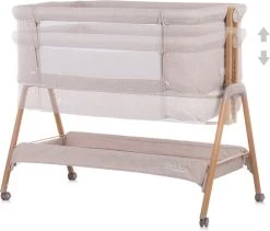 Co-Sleeper Chipolino Wieg KOSSD0212MO Sweet Dreams Mocca/Wood Incl. Wielen -Babyproducten Uitverkoop 1200x1023 3