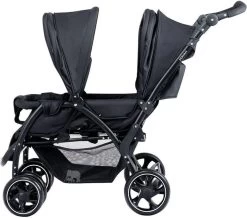 Deryan Luxe Elena Dubbele Buggy- Duo Buggy – Tandem Buggy – Compact En Lichtgewicht -Babyproducten Uitverkoop 1200x1057 1