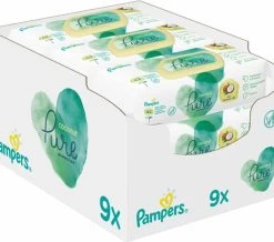 Pampers® Pampers Billendoekjes Harmonie Coconut Navulpak 9x42 = 378 Doekjes -Babyproducten Uitverkoop 1200x1058