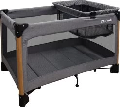 Deryan Luxe Campingbed Compleet - 120x60cm - Bodemverhoger - Verschoonblad - Opbergmand - Grijs 17 Deryan Luxe Campingbed Compleet - 120x60cm - Bodemverhoger - Verschoonblad - Opbergmand - Grijs -Babyproducten Uitverkoop 1200x1067 1