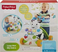 Fisher Price Fisher-Price Loop Met Mij Zebra - Looptrainer -Babyproducten Uitverkoop 1200x1068