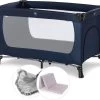 Hauck Dream N Play Plus Campingbedje Set - Met Matras En Muggennet - Navy