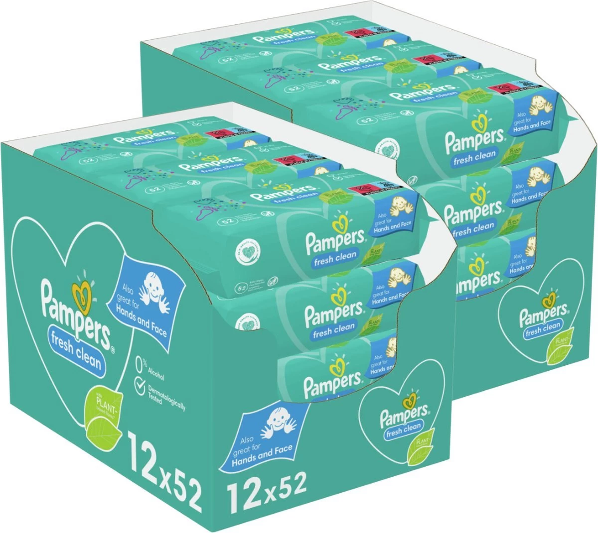 Pampers® Pampers - Fresh Clean - Billendoekjes - 1248 Doekjes - 24 X 52 11 Pampers® Pampers - Fresh Clean - Billendoekjes - 1248 Doekjes - 24 X 52 - Afbeelding 11