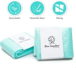 Pure Sensation® Luieremmer Navulling - 8 Stuks - Geschikt Voor Korbell - Inclusief Extra Luier Etui- Navullingen 15/16 Liter - Luieremmer Zakken - Luieremmernavullingen - Luieremmers - Korbell Luieremmer – Luierzakjes Wegwerp - Korbell Navulling -Babyproducten Uitverkoop 1200x1071 8