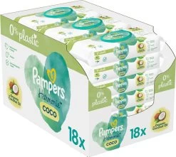 Pampers® Pampers Harmonie Coco - Billendoekjes Met Biologische Kokosolie - 756 Doekjes