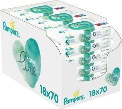 Pampers® Pampers Aqua Pure Billendoekjes – 1260 Doekjes 21 Pampers® Pampers Aqua Pure Billendoekjes – 1260 Doekjes -Babyproducten Uitverkoop 1200x1073 6