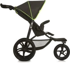 Hauck Runner Kinderwagen - Zwart/Neon Geel -Babyproducten Uitverkoop 1200x1076 1