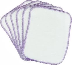 BilliesBox Doekjes - Wasbare Doekjes - Paars