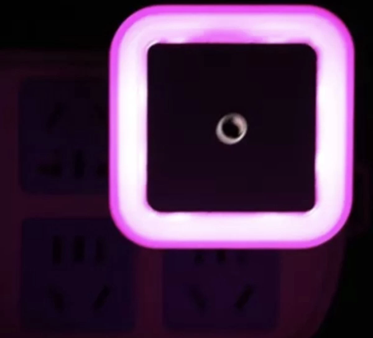 Merkloos Nachtlampje Roze | Stopcontact | Kinderen | Sensor 2 Merkloos Nachtlampje Roze | Stopcontact | Kinderen | Sensor - Afbeelding 2