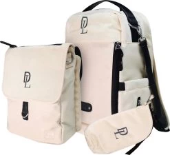 Deryan Luiertas Rugzak Met Verschoonmatje - Inclusief Flessenwarmhouder - Kinderwagenhaken En Isoleervak - Cream -Babyproducten Uitverkoop 1200x1095 2