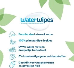 WaterWipes Billendoekjes Bio - 12 X 60 Stuks - 720 Doekjes -Babyproducten Uitverkoop 1200x1096 1