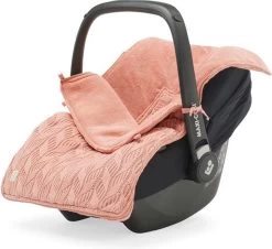 Jollein Voetenzak Voor Autostoel & Kinderwagen - Spring Knit - Chestnut -Babyproducten Uitverkoop 1200x1098 1