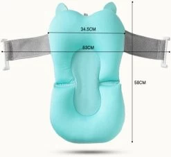 Babybadje - Peuterbadje - Opvouwbaar - Blauw - Incl. Baby Badkussen - 84 Cm Lang - 0 Tot 5 Jaar - Blauw -Babyproducten Uitverkoop 1200x1100 4