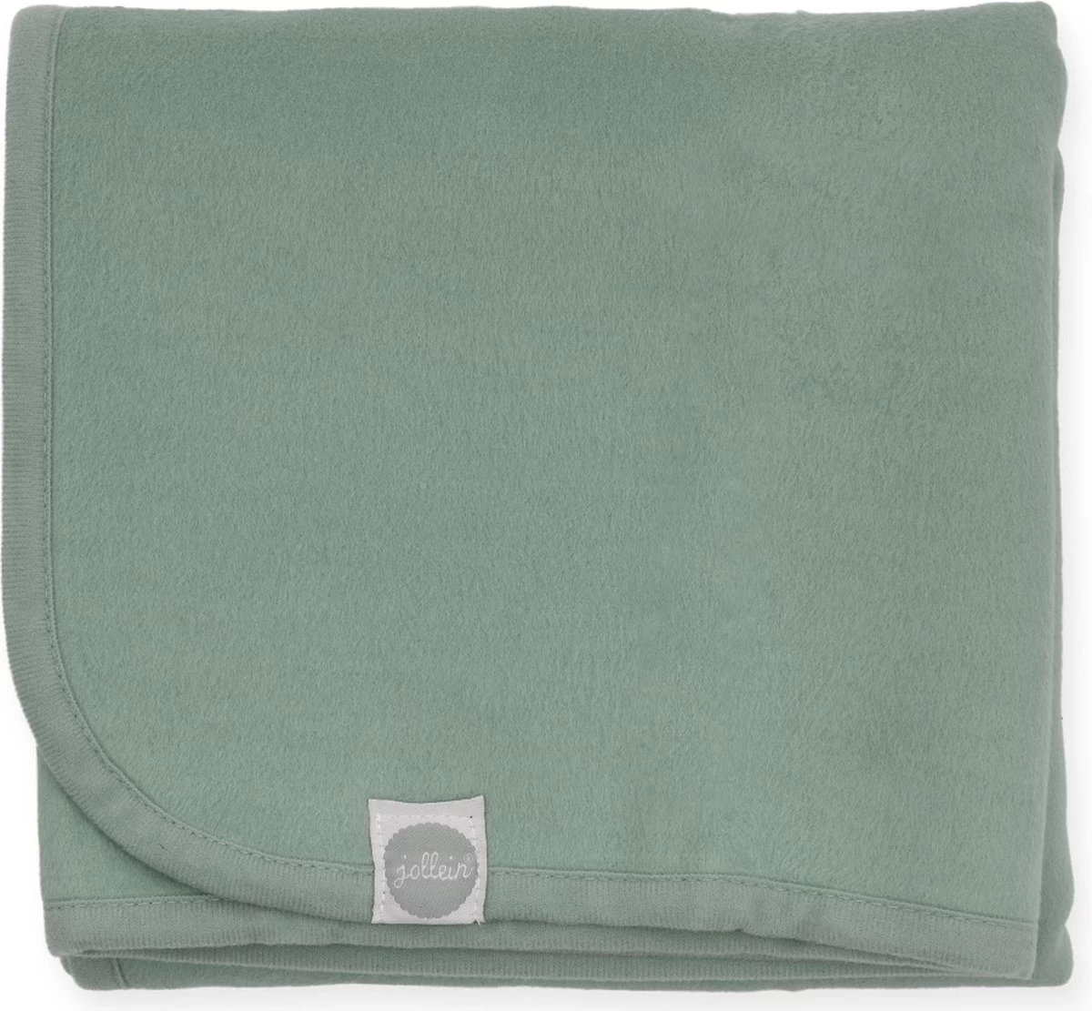 Jollein Baby Deken Ledikant 100x150cm - Ash Green 8 Jollein Baby Deken Ledikant 100x150cm - Ash Green - Afbeelding 8