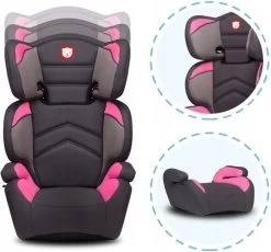 Lionelo Lars - Autostoeltje - ImpactGuard - Extra Spons - Tot 36kg