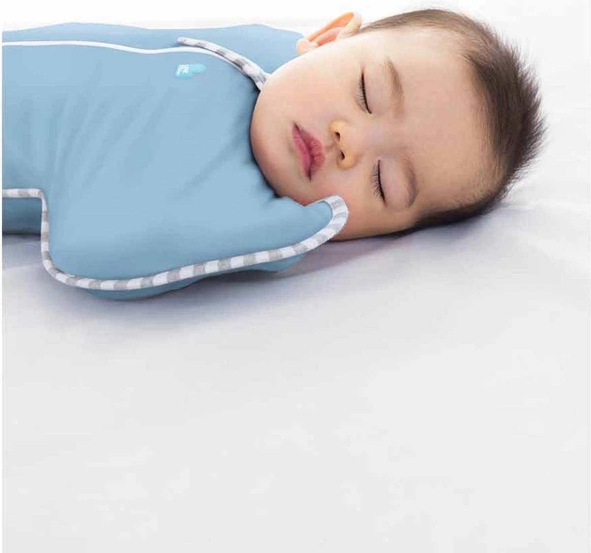 Love To Dream™ Babyslaapzak Swaddle Up™ - Inbakeren - Baby 3-6 Maanden - 6-8.5 Kg - All Season - Oud Blauw 2 Love To Dream™ Babyslaapzak Swaddle Up™ - Inbakeren - Baby 3-6 Maanden - 6-8.5 Kg - All Season - Oud Blauw - Afbeelding 2