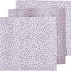 Meyco Cheetah/Snake Hydrofiele Doeken 3-pack - Lilac - 70x70cm