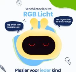 Kadoing Konijn Kinderwekker - Met Gezichtsuitdrukkingen En TAP-ON - Wake Up Light Voor Kinderen - Wekker Digitaal - Kinderklok - Nachtlamp - Slaapkamer - Kinderkamer - Kinderspeelgoed - Speelgoed Cadeau 15 Kadoing Konijn Kinderwekker - Met Gezichtsuitdrukkingen En TAP-ON - Wake Up Light Voor Kinderen - Wekker Digitaal - Kinderklok - Nachtlamp - Slaapkamer - Kinderkamer - Kinderspeelgoed - Speelgoed Cadeau -Babyproducten Uitverkoop 1200x1136 11