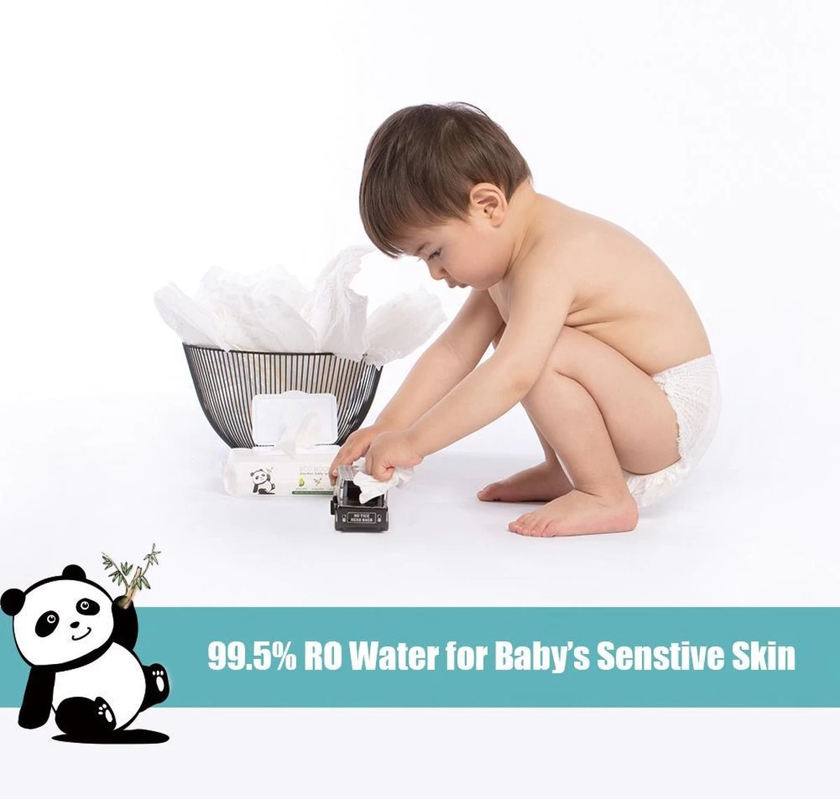 ECOBOOM Bamboo Eco Billendoekjes 9 Pakken (540stks) - 99,5 % Water - Bambo Luierdoekjes - Eco Huiddoekjes - 100 % Afbreekbaar - Bamboe Gezichtdoekjes 3 ECOBOOM Bamboo Eco Billendoekjes 9 Pakken (540stks) - 99,5 % Water - Bambo Luierdoekjes - Eco Huiddoekjes - 100 % Afbreekbaar - Bamboe Gezichtdoekjes - Afbeelding 3