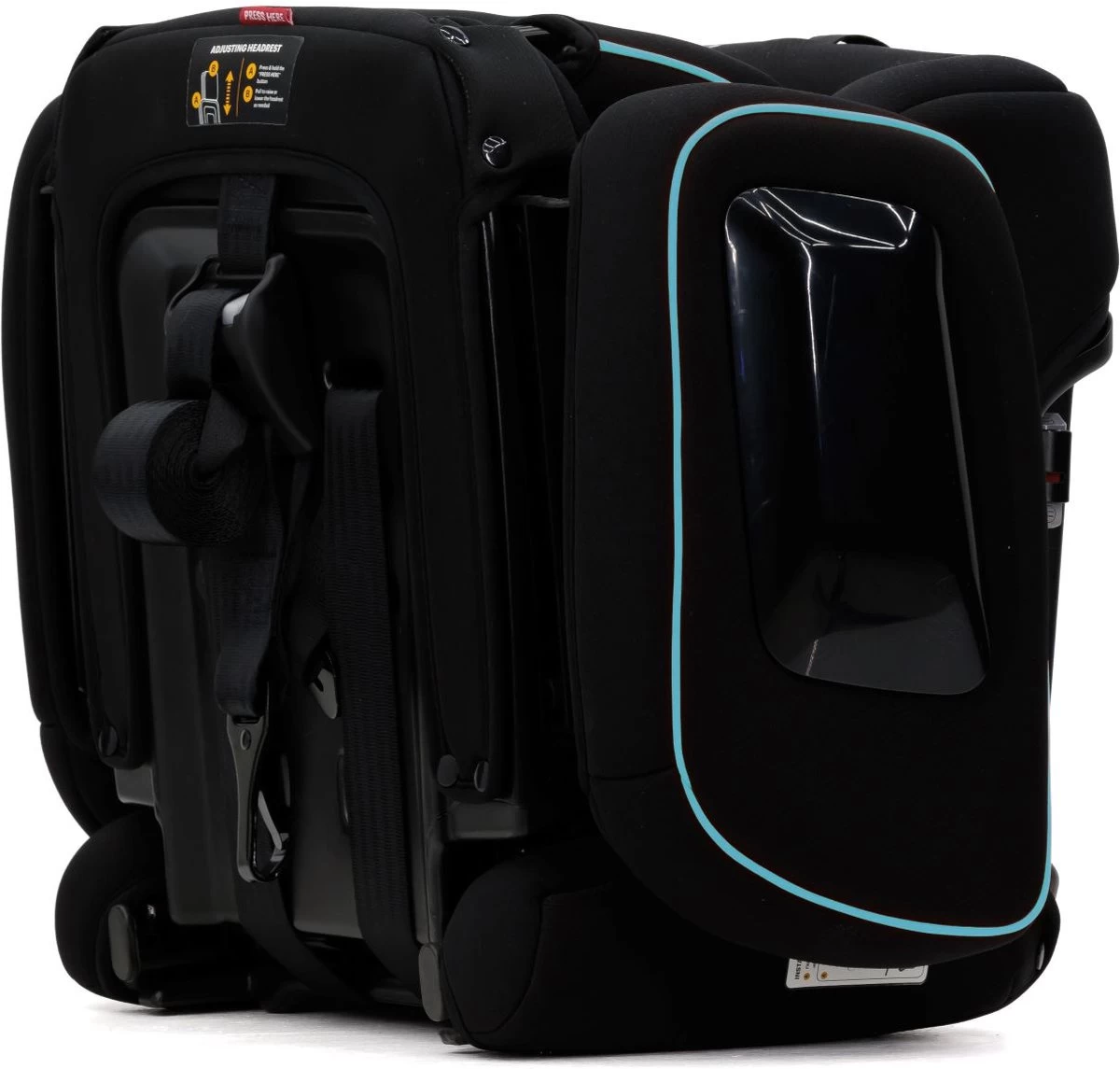 Hamilton By Yoop Cabrio Premium Opvouwbare Autostoel – Veilig, Comfortabel En Lichtgewicht Autozitje – Groep I, II, III Autostoeltje Voor 9 Maanden Tot 12 Jaar – Neon Blauw – ISOFIX Kliksysteem - 1e Opvouwbare Autostoel Ter Wereld - Zwart/Neon Blauw 11 Hamilton By Yoop Cabrio Premium Opvouwbare Autostoel – Veilig, Comfortabel En Lichtgewicht Autozitje – Groep I, II, III Autostoeltje Voor 9 Maanden Tot 12 Jaar – Neon Blauw – ISOFIX Kliksysteem - 1e Opvouwbare Autostoel Ter Wereld - Zwart/Neon Blauw - Afbeelding 11