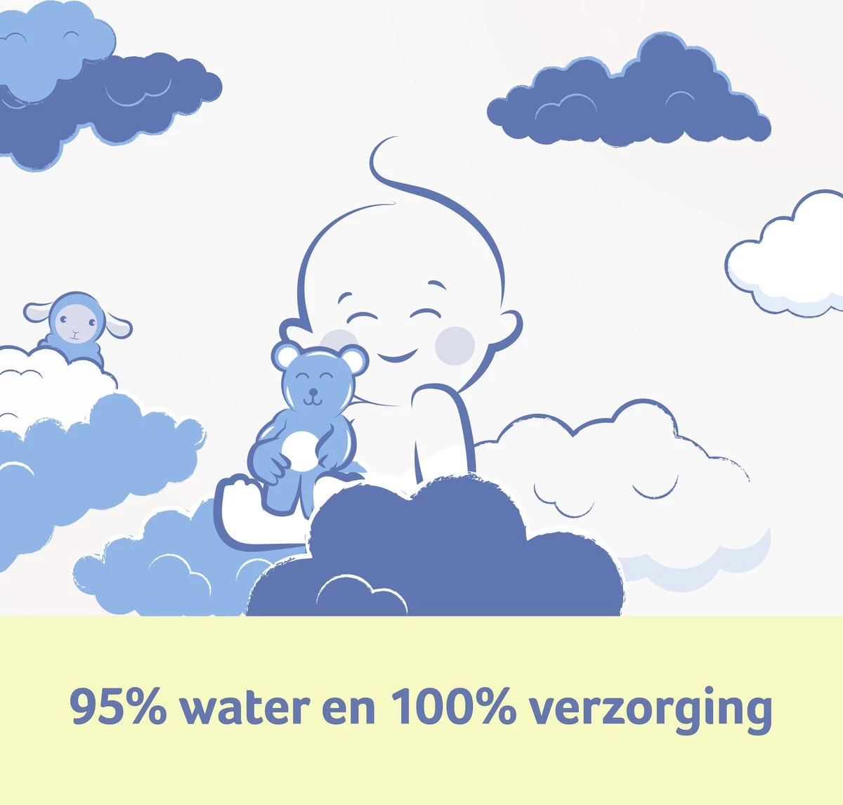 Zwitsal Water & Care Billendoekjes Parfumvrij - 1800 Doekjes - Voordeelverpakking 7 Zwitsal Water & Care Billendoekjes Parfumvrij - 1800 Doekjes - Voordeelverpakking - Afbeelding 7