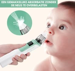 SP Lifestyle ® Neusreiniger Baby - Elektrische Neuszuiger Met USB - Snoetenpoetsers - Snotzuiger Baby - 6 Verschillende Standen -Babyproducten Uitverkoop 1200x1146 4