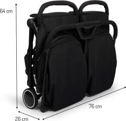 Baninni Duo Buggy Adige Zwart 30 Baninni Duo Buggy Adige Zwart -Babyproducten Uitverkoop 1200x1149 11
