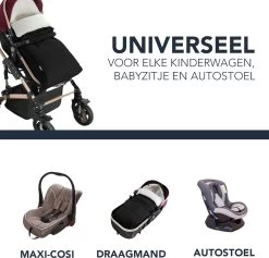 Achaté Voetenzak - Voor Kinderwagen Of Stoeltje – Baby Slaapzak - Autostoel - Wit -Babyproducten Uitverkoop 1200x1149 4