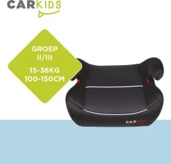 Carkids Auto Zitverhoger Grijs | Autostoeltje Groep 2-3 | Kinderen Van 3,5-12 Jaar | 15-36 Kg -Babyproducten Uitverkoop 1200x1150 12
