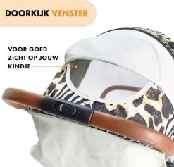 Deryan Luxe Rolo Luxe Lichtgewicht Buggy - Zoo Creme -Babyproducten Uitverkoop 1200x1150 14