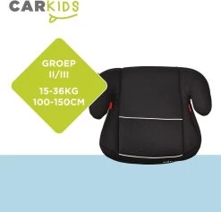 Carkids Auto Zitverhoger Zwart En Wit | Autostoel Groep 2-3 | Kinderen Van 3,5-12 Jaar | 15-36 Kg -Babyproducten Uitverkoop 1200x1152 7