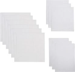 MamaLoes Hydrofiel Starterset - Wit - Hydrofiel Luiers - Hydrofiel Washandjes - Hydrofiel Monddoekjes