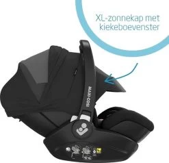 Maxi-Cosi Marble I-Size Autostoeltje Inclusief Base - Essential Black -Babyproducten Uitverkoop 1200x1154 1
