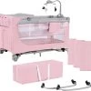 Kinderkraft Campingbed - Leody Met Accessoires - Roze