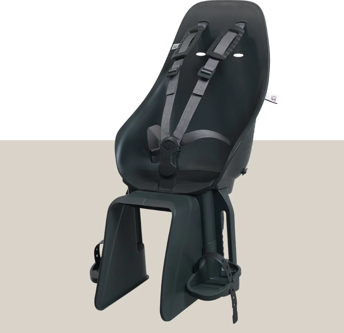 Urban Iki Fietsstoeltje Achter - Bincho Black 1 Urban Iki Fietsstoeltje Achter - Bincho Black