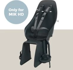 Urban Iki Fietsstoeltje Achter - MIK HD - Bincho Black