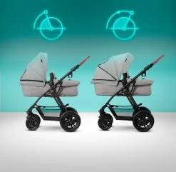 Kinderkraft Xmoov Black 3-in-1 Combi Kinderwagen Incl. Autostoel XMOVBLK30000 -Babyproducten Uitverkoop 1200x1170 5