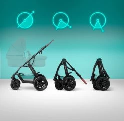 Kinderkraft Xmoov Black 3-in-1 Combi Kinderwagen Incl. Autostoel XMOVBLK30000 -Babyproducten Uitverkoop 1200x1170 6