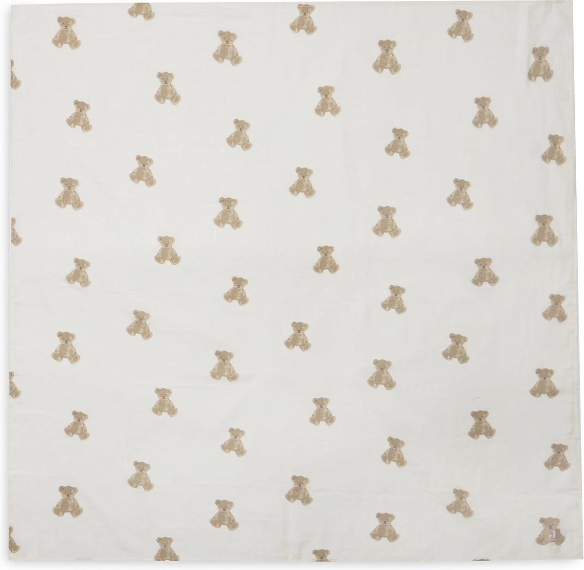 Jollein Hydrofiele Doek Large 115x115cm Teddy Bear- 2 Stuks 2 Jollein Hydrofiele Doek Large 115x115cm Teddy Bear- 2 Stuks - Afbeelding 2