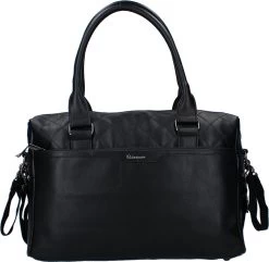 Kidzroom In Your Dreams Luiertas - Zwart - Ophanglussen Kinderwagen - Verschoonmatje - Verstelbare Schouderband