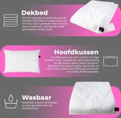 Kinderdekbed 2 In 1 KledingDroom® - 135x100 Cm Dekbed + 40x60 Kussen - Anti-allergisch Wasbaar 9 Kinderdekbed 2 In 1 KledingDroom® - 135x100 Cm Dekbed + 40x60 Kussen - Anti-allergisch Wasbaar -Babyproducten Uitverkoop 1200x1172 3