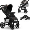 Lionelo Annet Plus - Kinderwagen 2in1 - Inklapsysteem - XXL Dakje - Tot 22 Kg